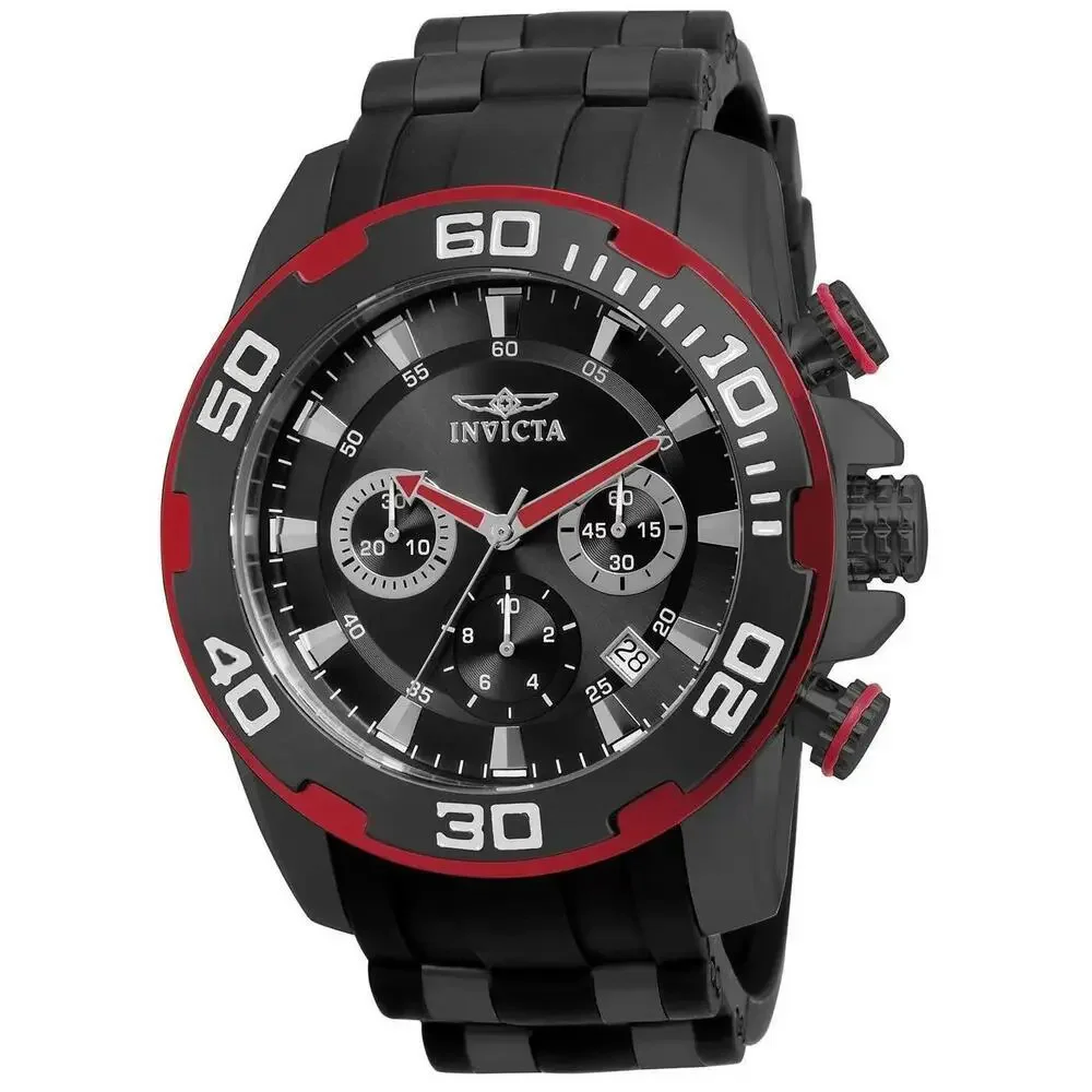 NWT Invicta 22310 Pro Diver | Chronograph | Black | Men's Watch